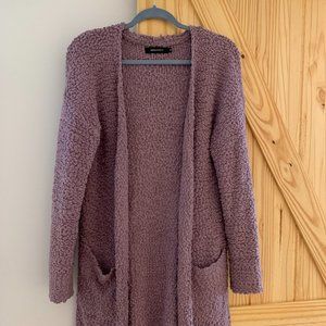Women's Long Sleeve Soft Chunky Knit Sweater Open Front Cardigan MEROKEETY